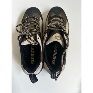 Shimano Mountain Bike Cycling SPD Shoes,  Brown Beige Sz 44 10